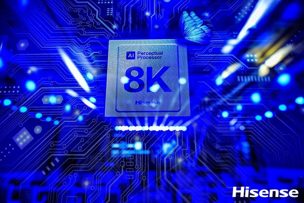 Hisense Breakthrough in 8K AI Image Quality Chip Technology